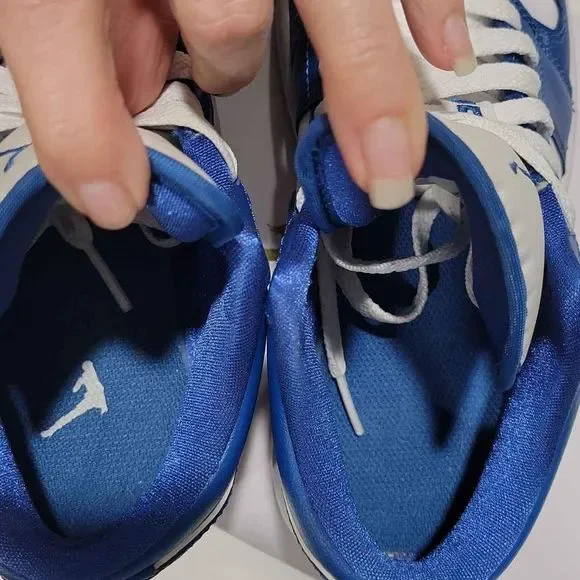 Women's Air Jordan low Size 6W Marina Blue 2022 DC0774-114 GREAT CONDITION - Picture 8 of 10